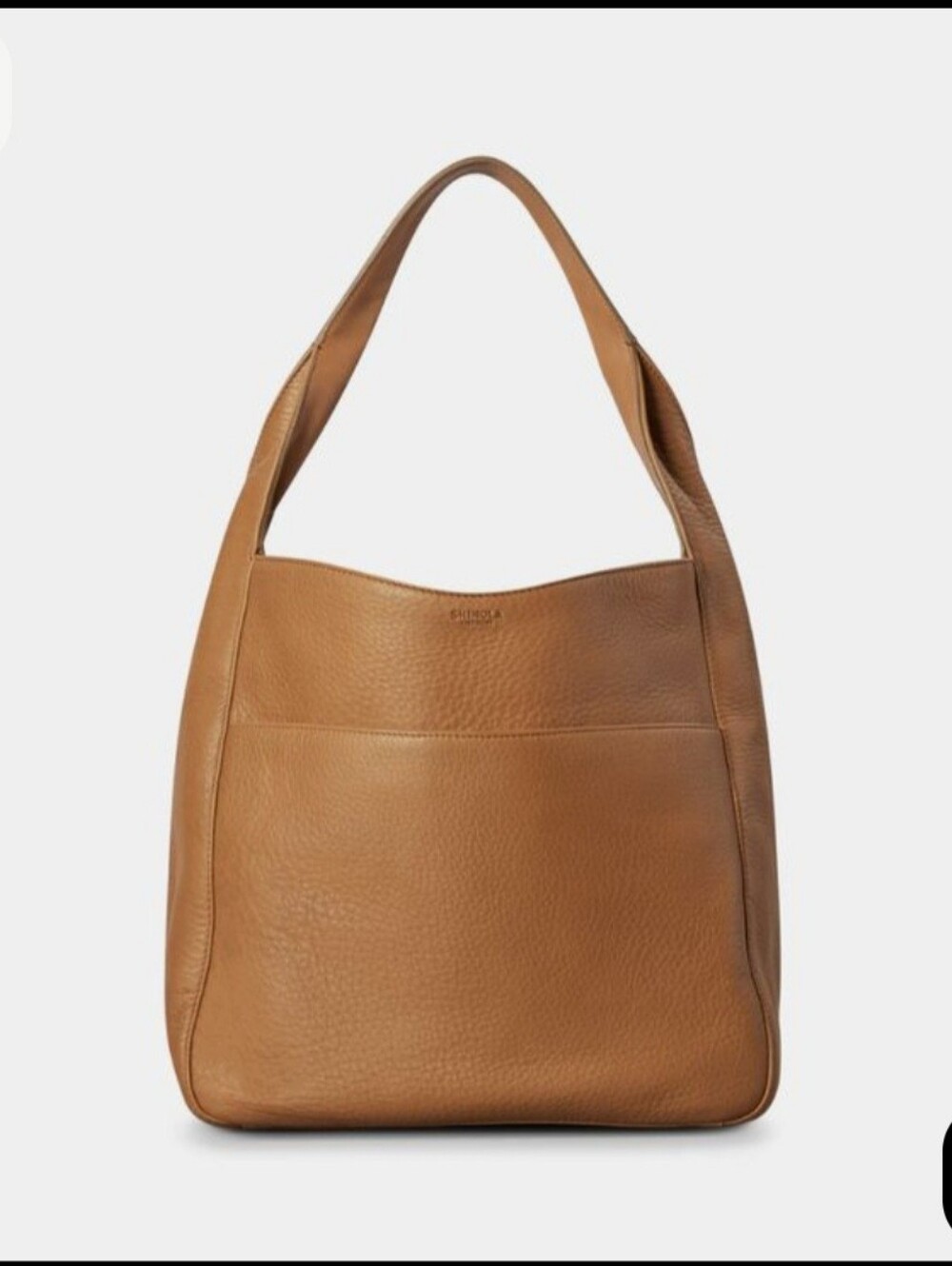 Shinola Detroit Cass Hobo Dearborn Brown **EUC **